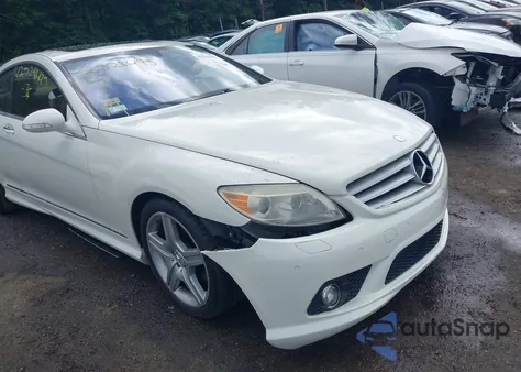 2008 Mercedes-Benz Cl 550 from USA, damaged, VIN WDDEJ71X08A018565